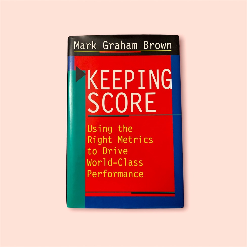 Keeping Score of Mark Graham Brown Book